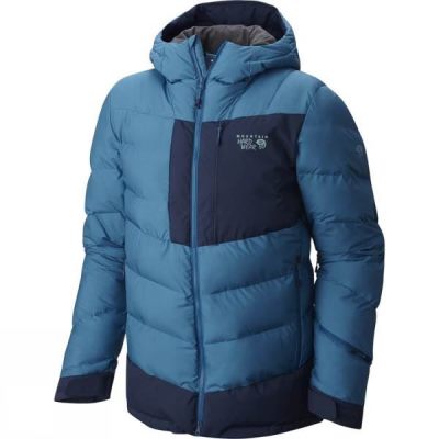 Parka Mountain Hardwear Therminator Hombre Azules - Chile NMC864590